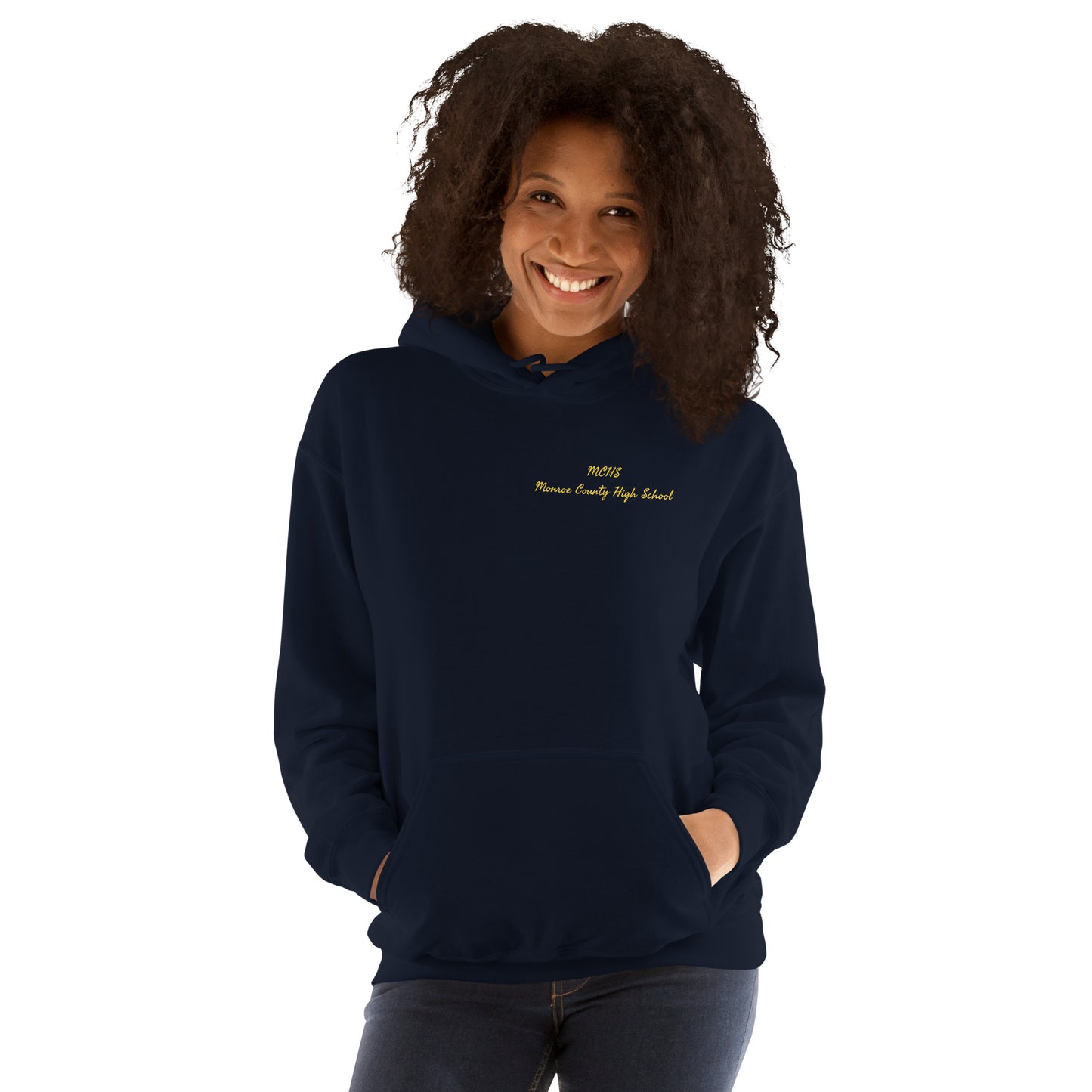 Unisex Hoodie (Monroe County High School:MCHS)adult sizes