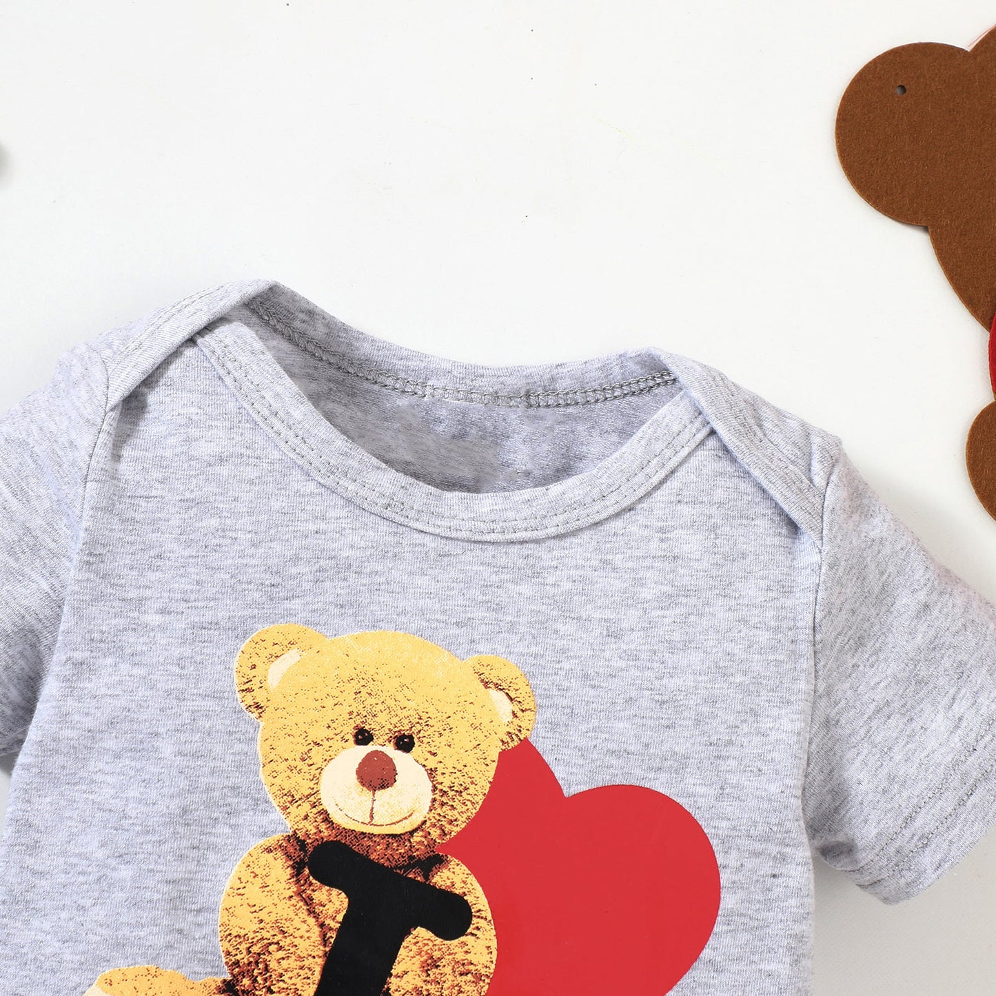 Baby Bear Graphic Short Sleeve Bodysuit